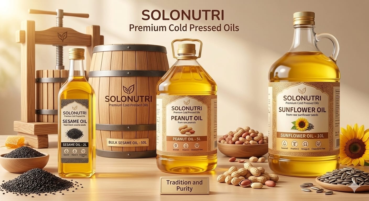 Premium Cold Pressed Oils