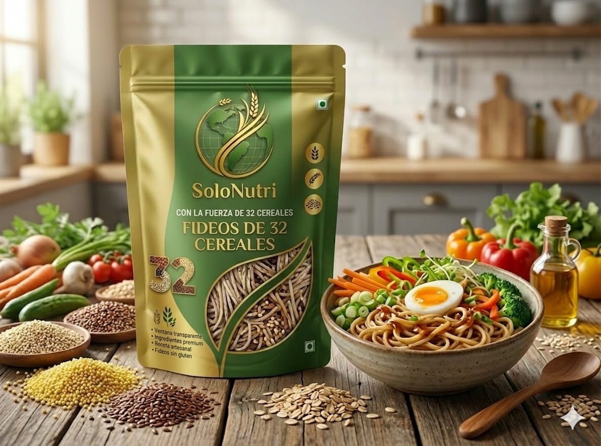 Fideos de 32 Cereales